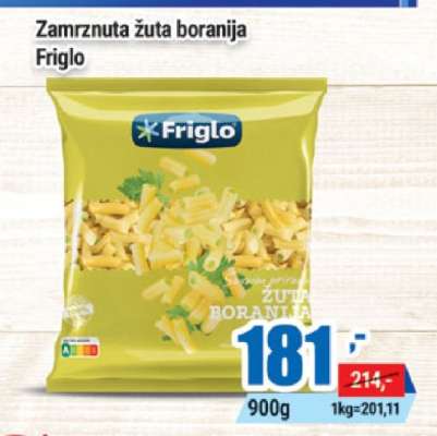 Zamrznuta žuta boranija
