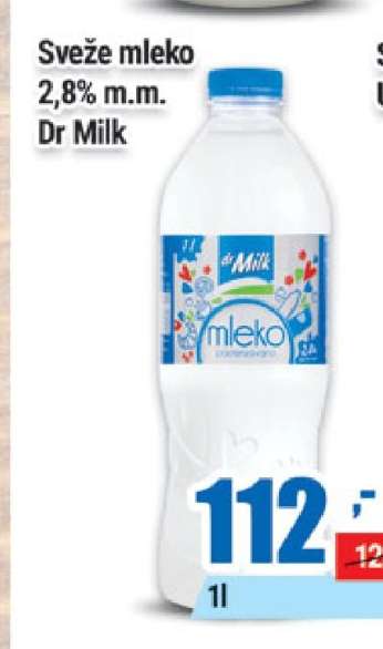 SVEŽE MLEKO 2.8 % m.m. dr Milk
