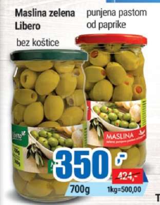 Maslina zelena Libero