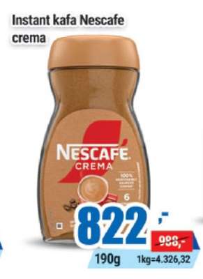 Instant kafa Nescafe crema
