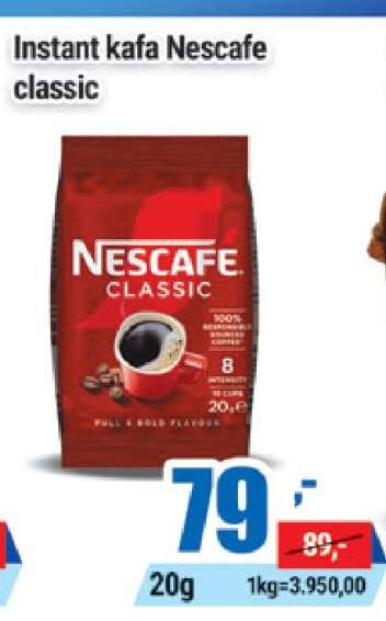 Instant kafa Nescafe classic