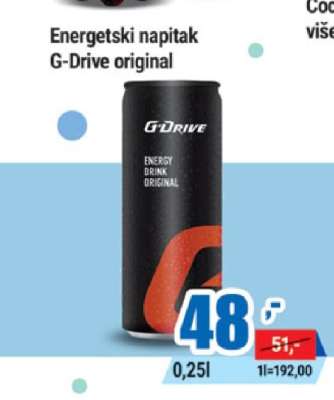 Energetski napitak G-Drive original