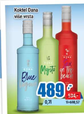 Koktel Dana više vrsta
