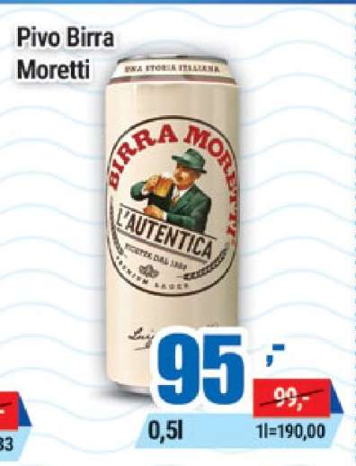 Pivo Birra Moretti