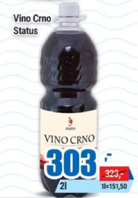 Vino Crno Status