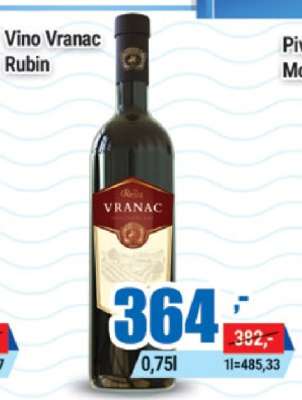 Vino Vranac Rubin