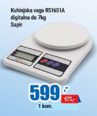 Kuhinjska vaga R51651A