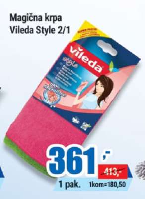 Magična krpa Vileda Style 2/1