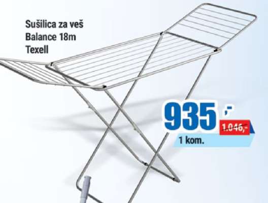 Sušilica za veš Balance 18m Texell