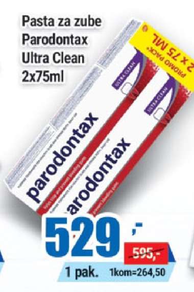 Pasta za zube Parodontax Ultra Clean 2x75ml