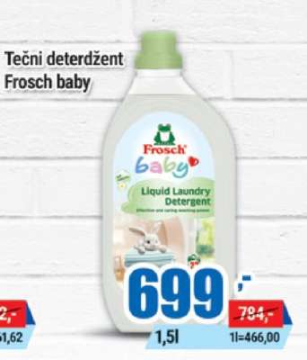 Tečni deterdžent Frosch baby