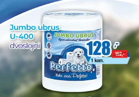 Jumbo ubrus U-400