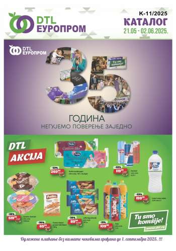 Europrom katalog - 21.05.2025 - 02.06.2025.