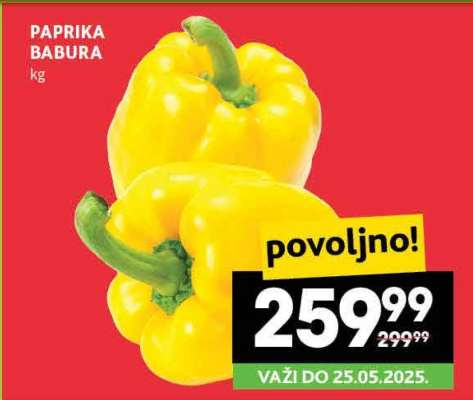 Paprika babura