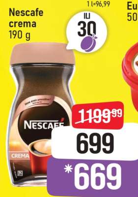 Nescafe crema 190 g