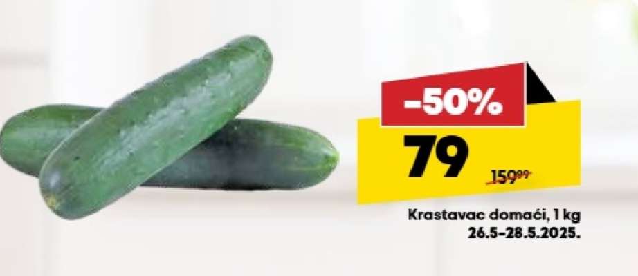 Krastavac domaći, 1 kg