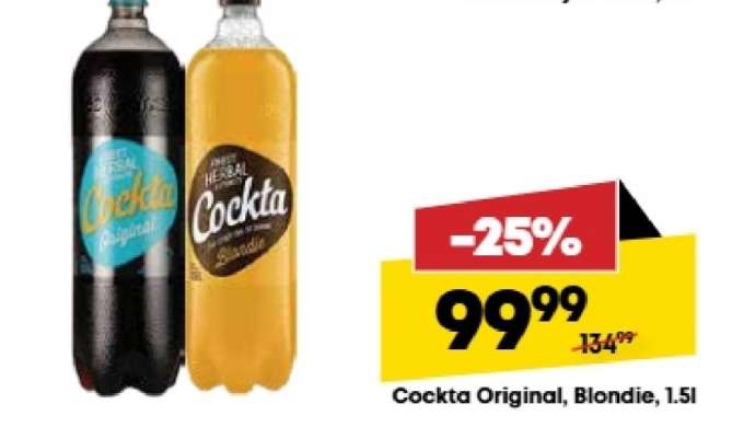 Cockta Original, Blondie, 1,5l