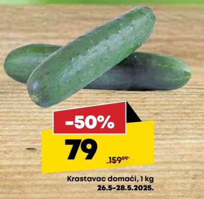 Krastavac domaći, 1 kg