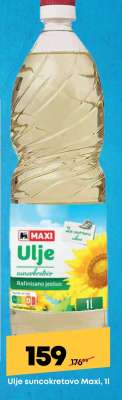 Ulje suncokretovo Maxi, 1l