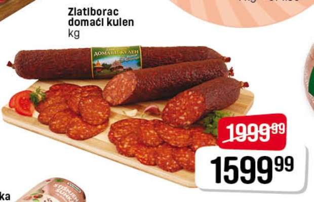 Zlatiborac domaći kulen