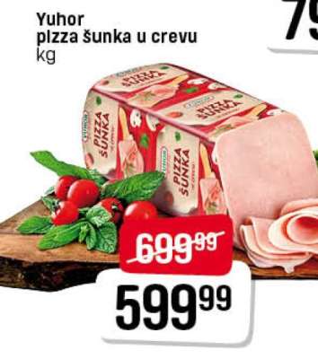 Yuhor pizza šunka u crevu