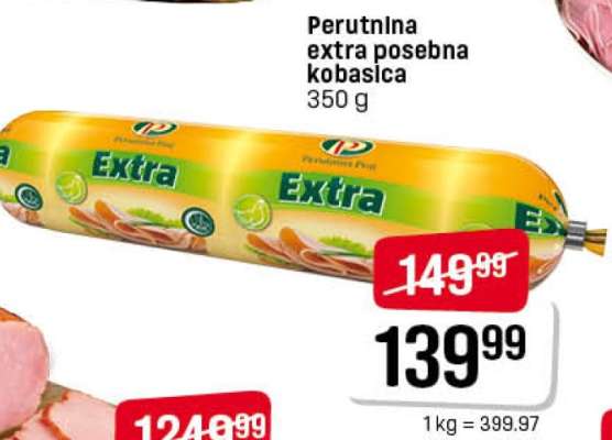 Perutnina extra posebna kobasica