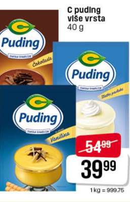 C PUDING