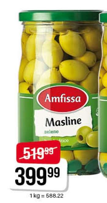 Amfissa masline zelene
