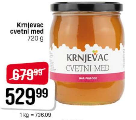 Krnjevac cvetni med