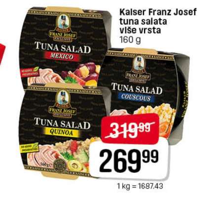 Kalser Franz Josef tuna salata
