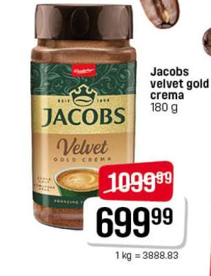 Jacobs Velvet Gold crema