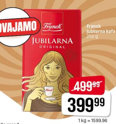 Franck jubilarna kafa
