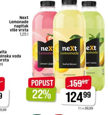 Next Lemonade napitak