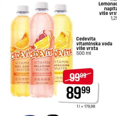 Cedevita vitaminska voda više vrsta