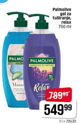 Palmolive gel za tuširanje, relax