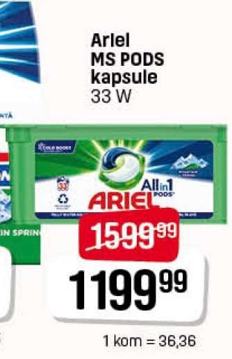 Ariel MS PODS kapsule
