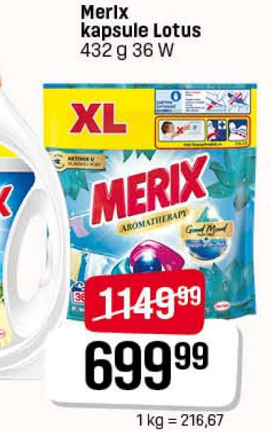 Merix kapsule Lotus