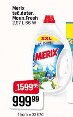 Merix teč. deter. Moun. Fresh