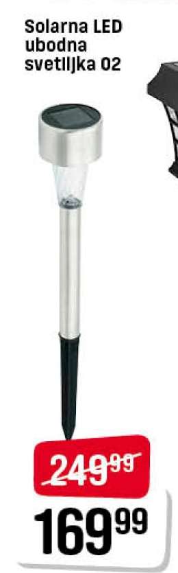 Solarna LED ubodna svetiljka 02