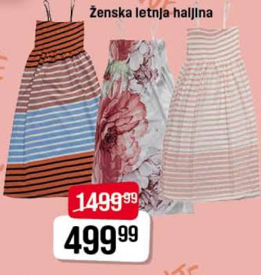 Ženska letnja haljina
