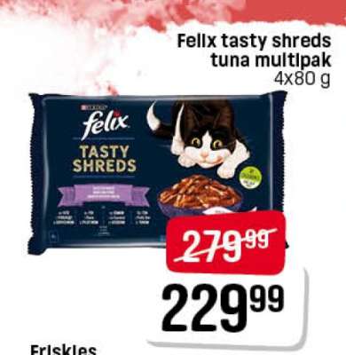 Felix Tasty Shreds Tuna Multipack