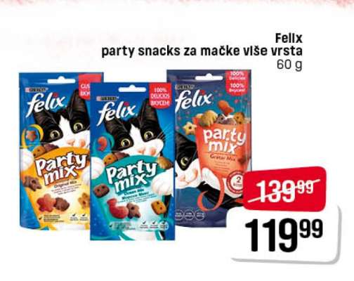 Felix party snacks za mačke