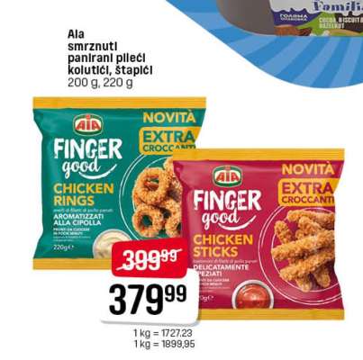 AIA Finger Good Chicken Rings & Sticks