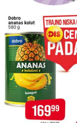 Dobro ananas kolut