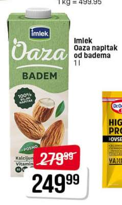 Imlek Oaza napitak od badema