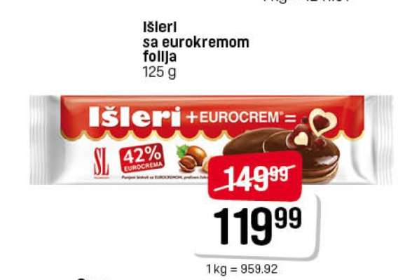 Išleri sa eurokremom