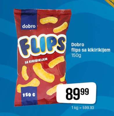 Dobro flips sa kikirikijem