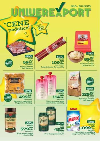 Univerexport katalog - 26.05.2025 - 08.06.2025.