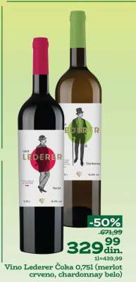 Vino Lederer Čoka 0,75l