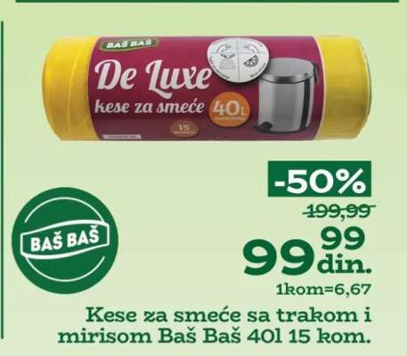 De Luxe kese za smeće